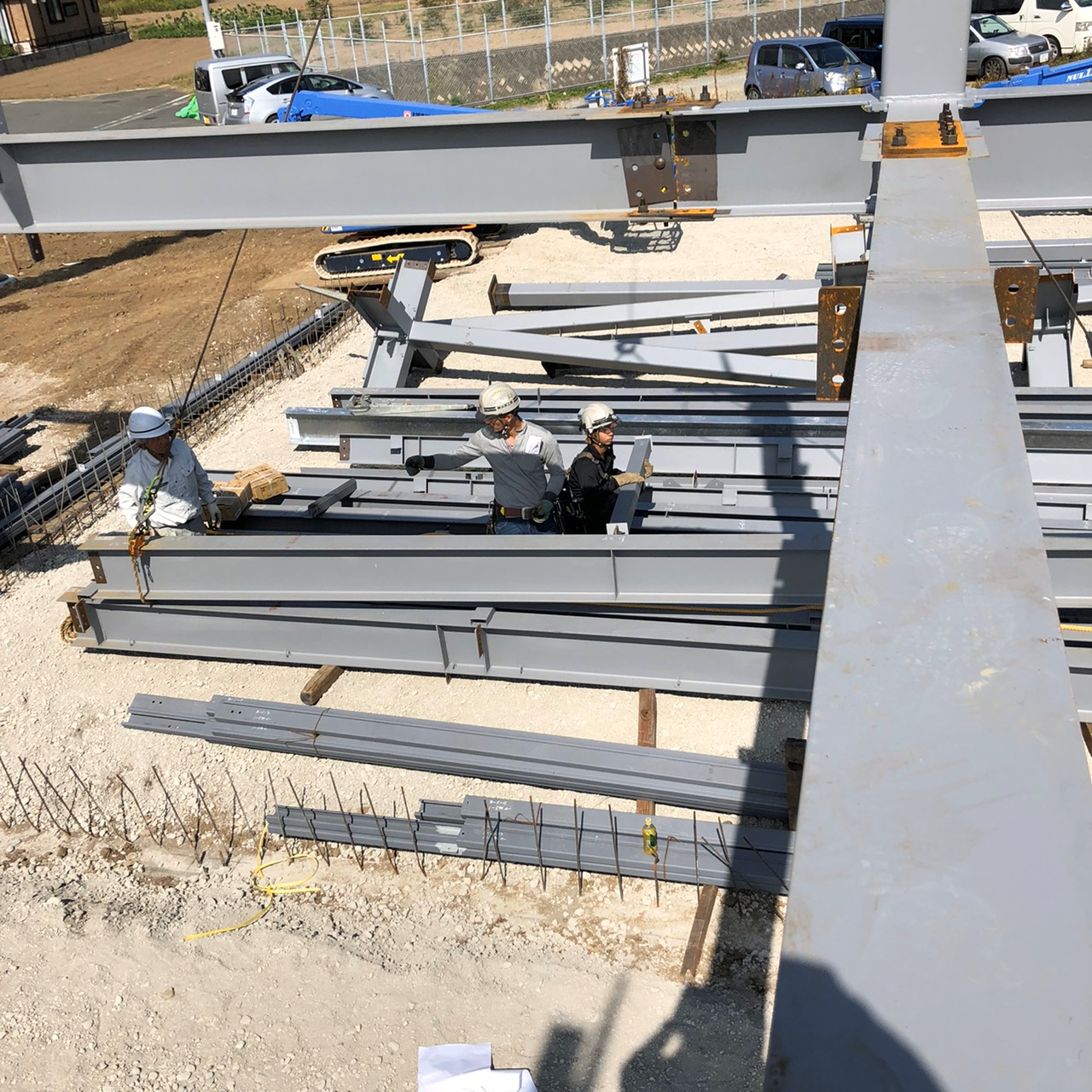 M社 鉄骨組立工事